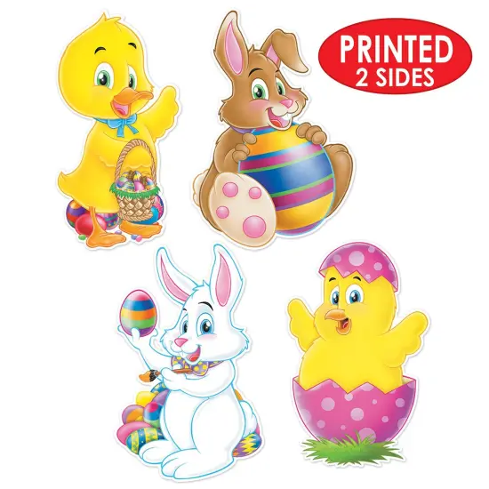 48 Pack Bulk Easter Cutouts {4}