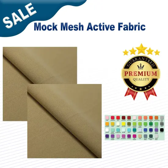 Mock Mesh Active Fabric Keily {2}