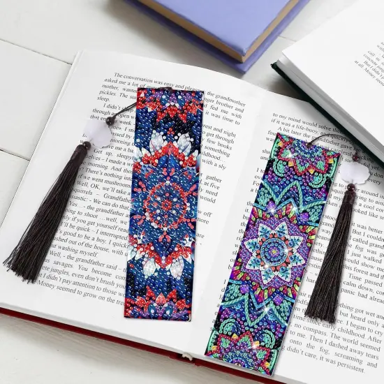 8 Pieces Christian Bible Verse Diamond Painting Bookmarks for Beginners {5}
