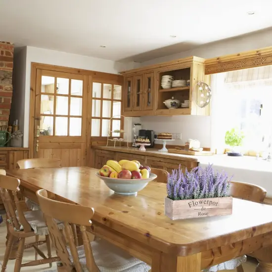 Fake Lavender Plant {4}