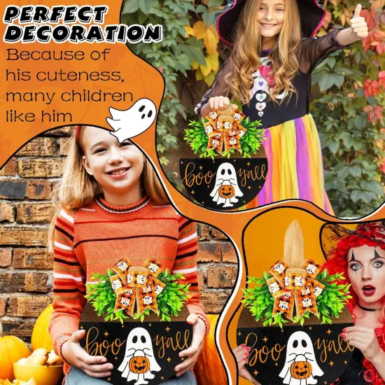 Halloween Wooden Welcome Sign {2}