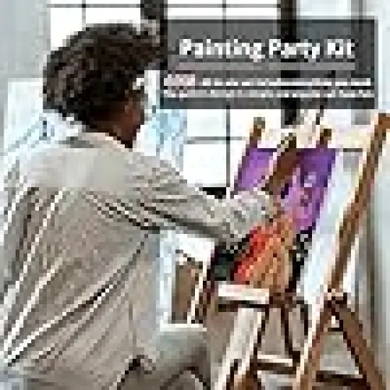 Sip Party Supplies 8x10 in 8 Acrylic Colors {3}