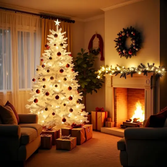 100 LED Warm White Christmas String Lights - 35 FT {5}