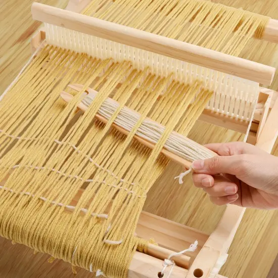 12 Inches Rigid Heddle Loom, Weaving Loom Kit with Shed Stick {5}