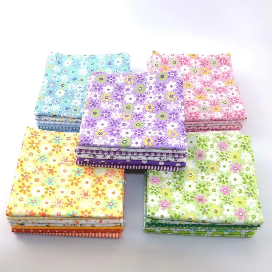 Precut Fabric, 56 pcs/lot Top Cotton 9.8" x 9.8" (25cm x 25cm) Squares Patchwork {3}