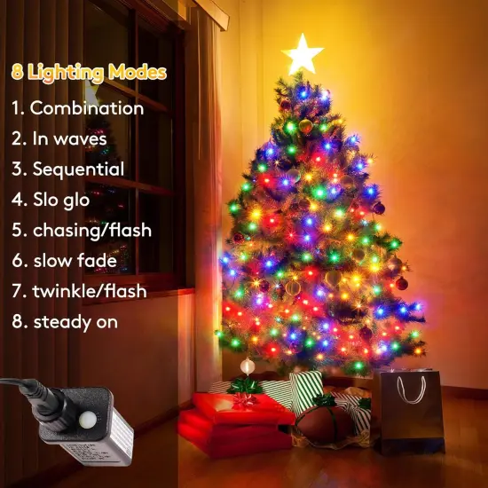 300 LED 108FT Christmas Tree Lights {2}