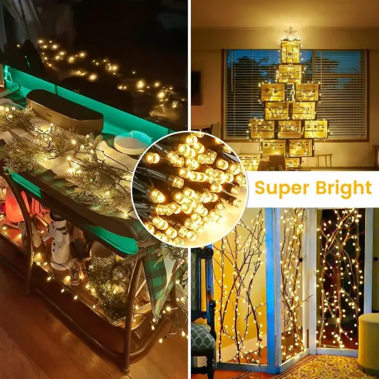 240LED Christmas String Lights - 95FT (Warm White) {2}