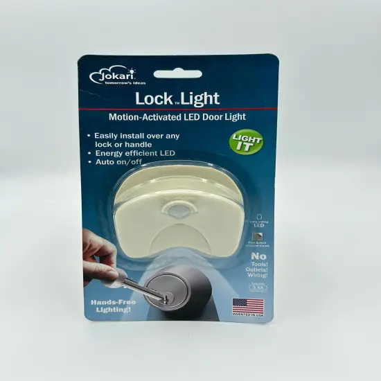 Lock&trade; Light - Motion-Activated LED Door Light {5}