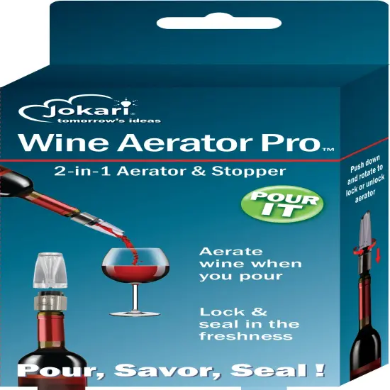 Wine Aerator Pro&trade; - 2-in-1 Aerator & Stopper {4}