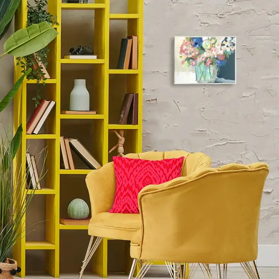 Stupell Industries Impressionist Flower Bouquet Wall Plaque Art Design by Jenny Westenhofer {2}