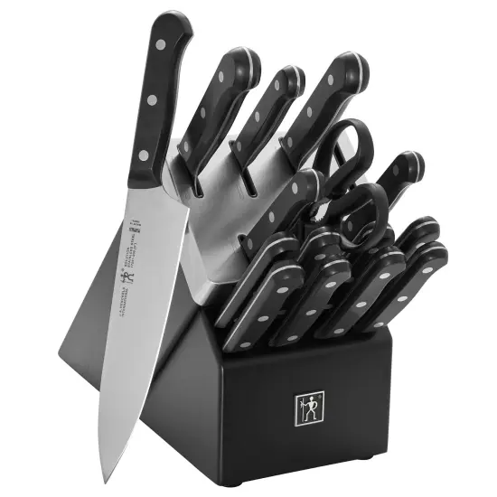 HENCKELS Solution 16-pc Self-Sharpening Knife Block Set {1}