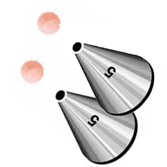 Wilton Standard Round Piping Decorating Tip {4}