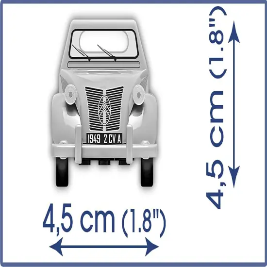COBI Youngtimer Collection Citroen 2CV type A Vehicle {4}