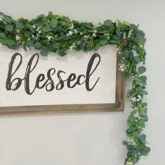 Leaves Green Table Wreath Vines for Wedding {5}