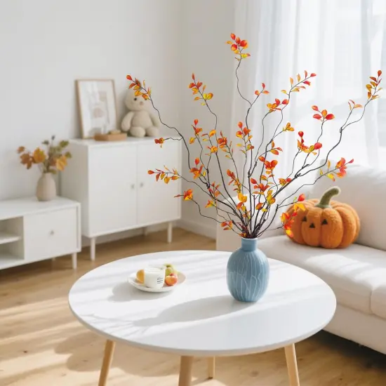 4 Pcs Fall Stems Artificial Branches {3}