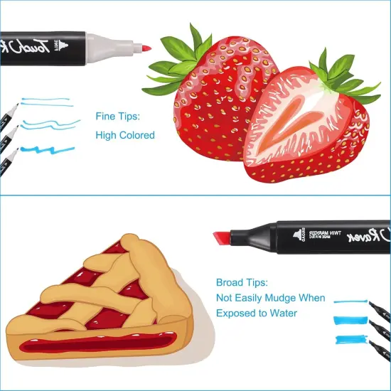 Dual Tip Alcohol Art Markers {2}