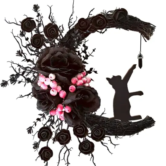 Spooky Halloween Wreath {1}