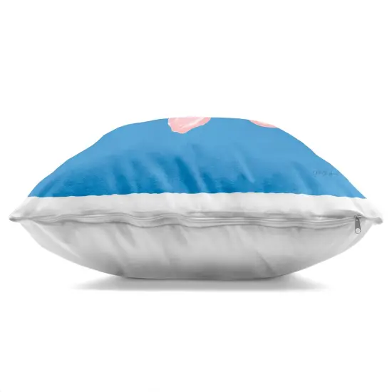 Stupell Industries Blue Vibrant Koi Fish Indoor Pillow, 18 x 7 x 18 {3}