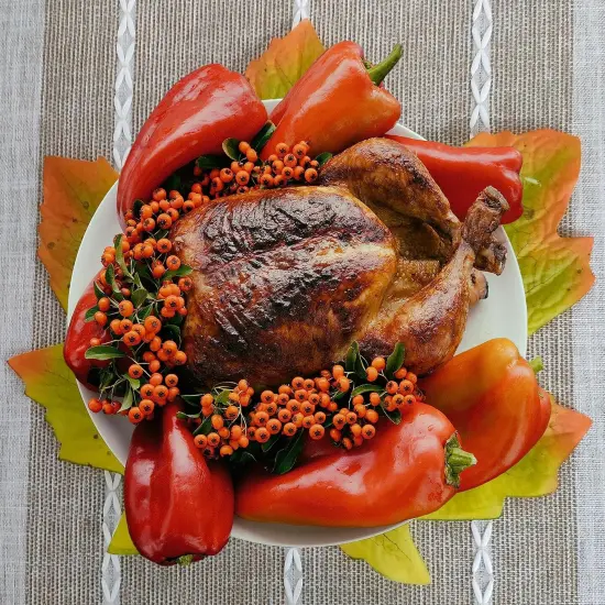 50 Pcs Artificial Autumn Leaves {2}