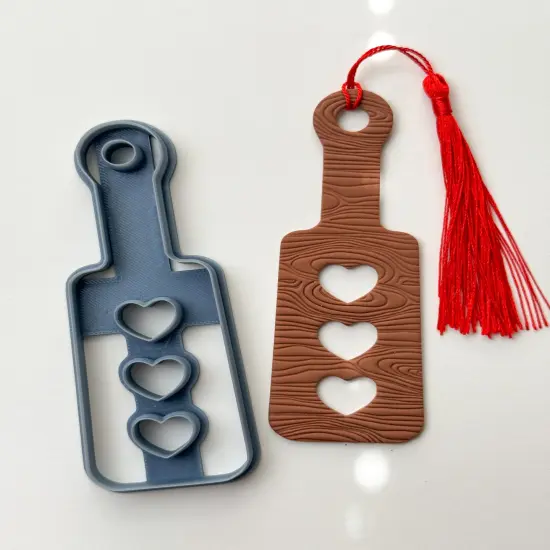 FLOGGER PADDLE | BOOKMARK | CLAY CUTTER {1}