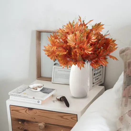 Artificial Fall Maple Leaves {4}
