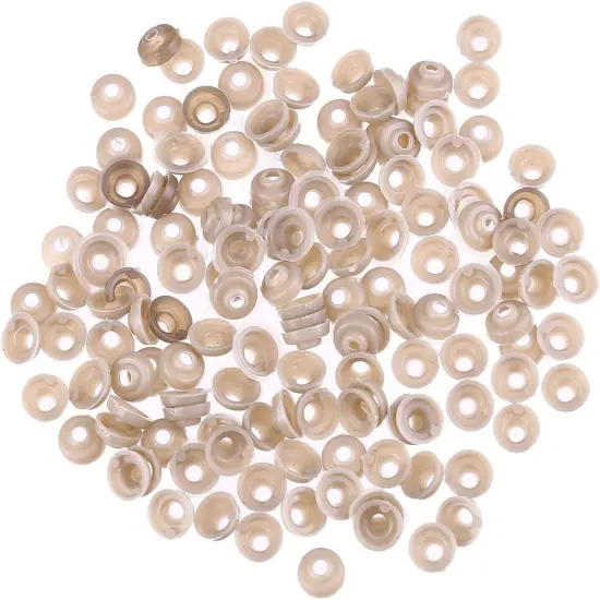 Solid Black Eyes with Washers Safety Eyes {5}