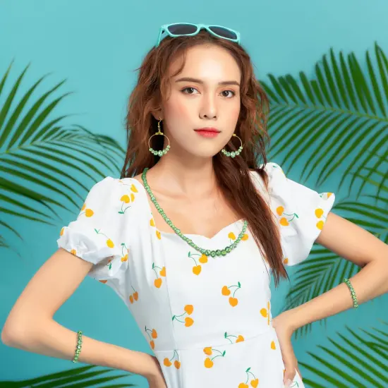 600 Pcs Crystal Glass Beads for Jewelry Making Bulk Faceted Gemstone Rondelle Loose Beads for Bracelet DIY Crafts 8 mm, 6 mm, 4 mm(Green) {4}