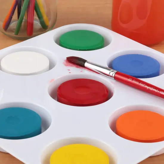 First Impressions Non-Toxic Tempera Paint Cakes - Vibrant Tempera Paint Cakes for All Ages, Safe Painting, Kids Creativity, & More! - Single {5}