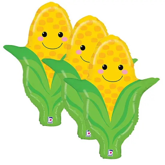 Betallic&reg; 27 Inch Produce Pals Corn Balloon {5}