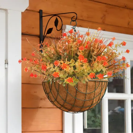 20 Pcs Artificial Fall Flowers - Eucalyptus & Grass {3}