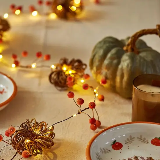 Fall Halloween Garland Lights {5}