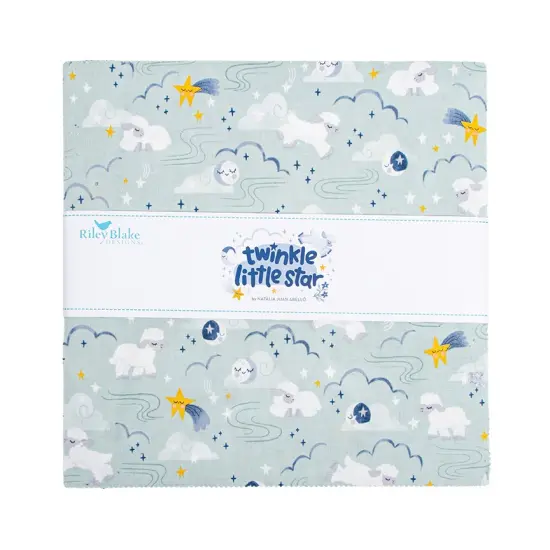 Twinkle Little Star 10" Square Pack (Layer Cake / 10" Stacker) by Natalia Juan Abello for Riley Blake (10-16300-42) {1}