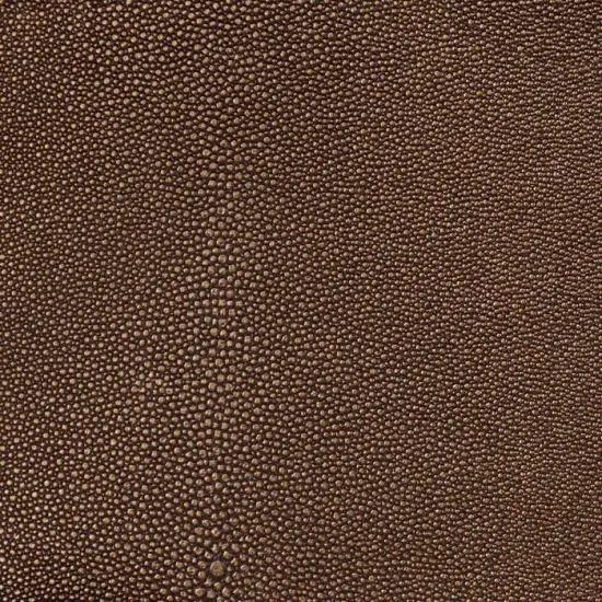 1 Yard Shagreen Faux Leather Vinyl Fabric Upholstery Automotive Craft Material Satin Finish 54" Width Chia Brown {3}