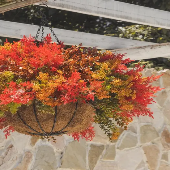 12Pcs Artificial Fall Flowers {3}