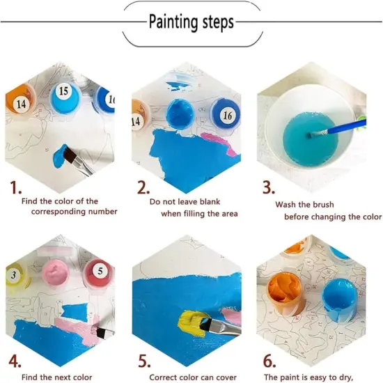 Tree of Life Paint by Numbers Kit for Adults - 12X16 Inches {4}