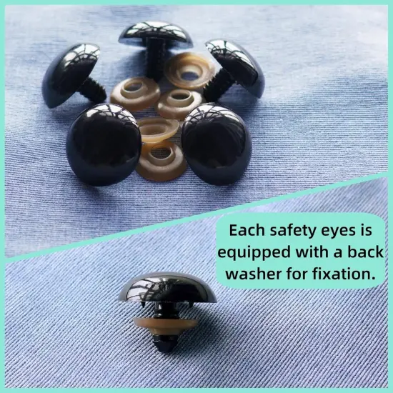 60Pcs Safety Eyes for Crocheting {4}