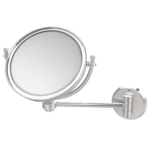 8 Inch Wall Mounted Make-Up Mirror 2X Magnification - Wm-5/2X-Pc {1}