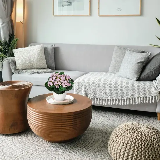 Artificial Flowers Summer Potted Plants, Bush Pink Faux Silk Flowers Artificial Plants & Flowers in Vase Small Potted Plant Fake Flower with Pot Arrangement Home Decor Office Bathroom Shelf Desk Decoration {4}