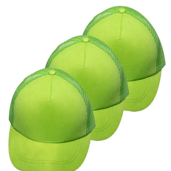 Prime Line&reg; Budget Non-Woven Trucker Cap BLACK {3}