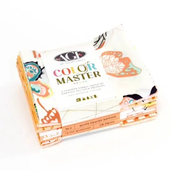 Quite Peachy Color Master Fat Quarter Bundle by AGF Studio for Art Gallery (CB-FQ104) {1}