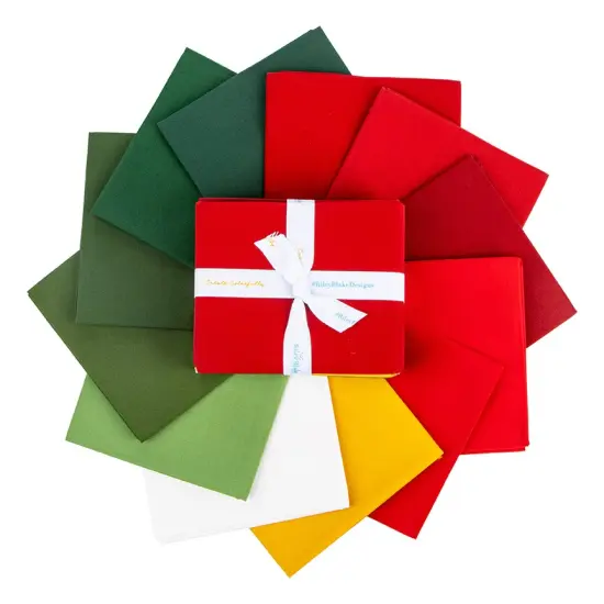 Confetti Cotton Fat Quarter Bundle in Christmas byfor Riley Blake (FQ-CHR120-12) {3}