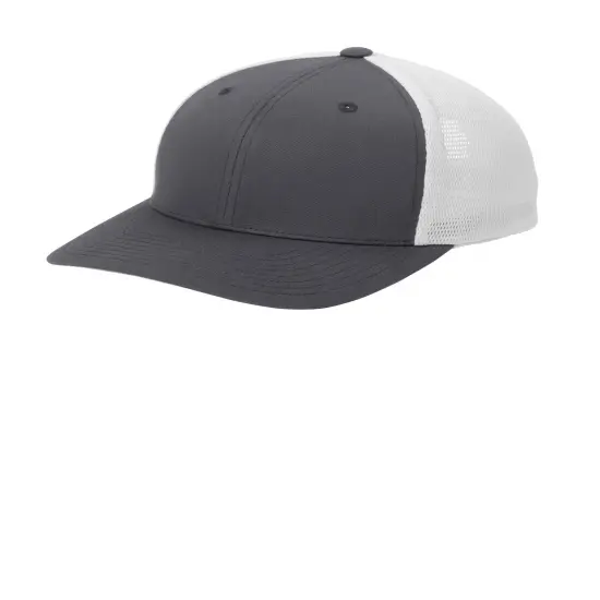 Port Authority&reg; Flexfit Mesh Cap Graphite/ White {1}