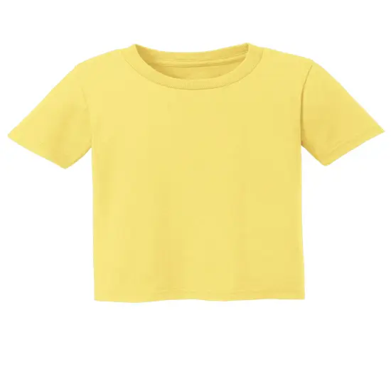 Port & Company&reg; Toddler Core Short Sleeve Cotton Tee Yellow {2}