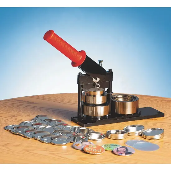 Heavy-Duty Hand-Operated Button Maker {2}