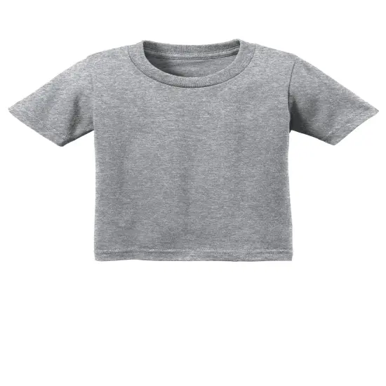 Port & Company&reg; Infant Core Cotton Tee Athletic Heather {2}