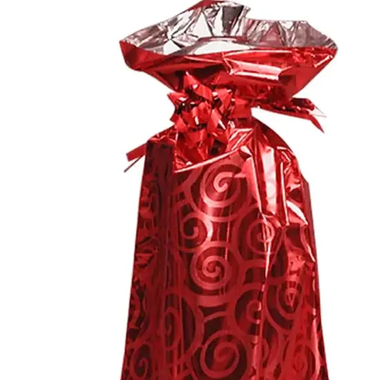 Mylar Wine Bags 6 1/2&rdquo; x 18&rdquo; Elegant Packaging {4}