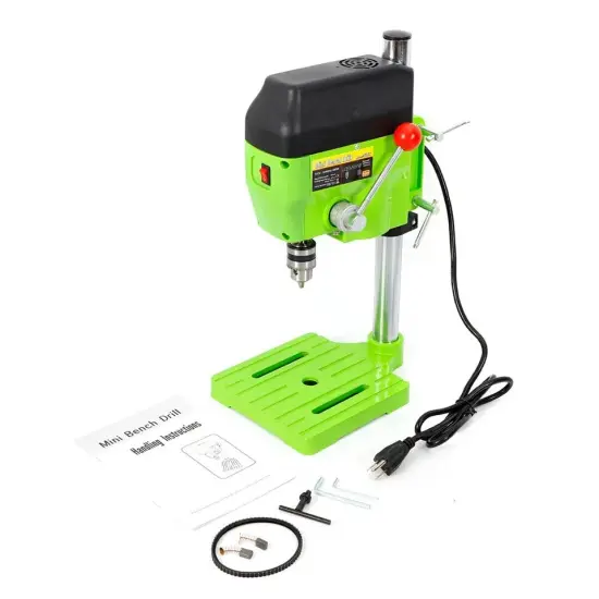 BG-5166A Wood Metal Drill 2-Speed Press Stand Drilling Machine DIY Work Bench {2}