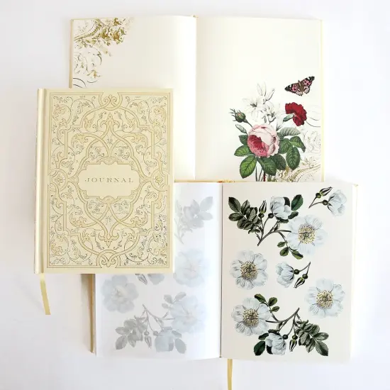 Anna's Flowers and Labels Art Journals {2}