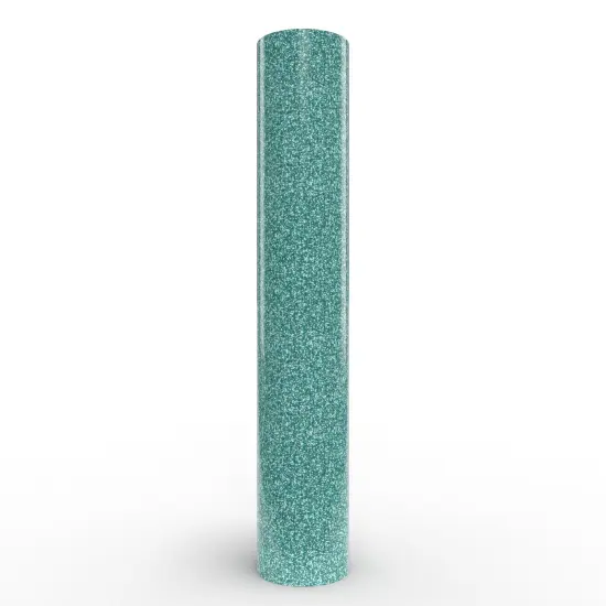 Siser&reg; Glitter Heat Transfer Vinyl, 11.8" x 60" Jade {1}