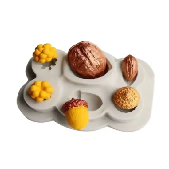 Nuts and Berries Silicone Mold {3}